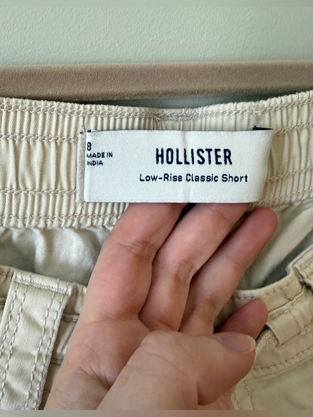 Cotton Low Rise Drawstring Cargo Utility Shorts - Picture 3 of 6